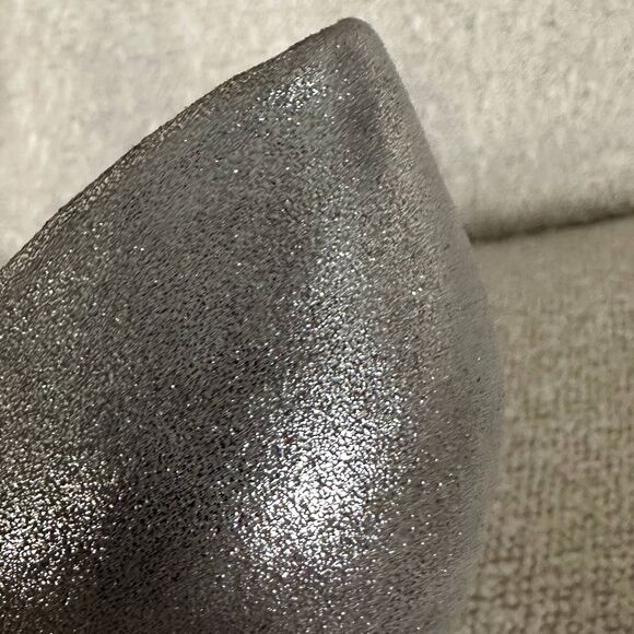 NEW Veronica Beard Gadot Bow Heels in Silver - Picture 9 of 11